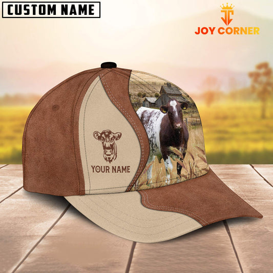 Joycorners Shorthorn Customized Name Choco Cap