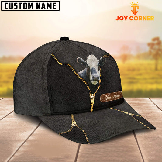 Joycorners Black Baldy Hair Color Customized Name Cap