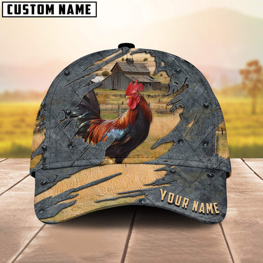 Joycorners Chicken Customized Name Cap