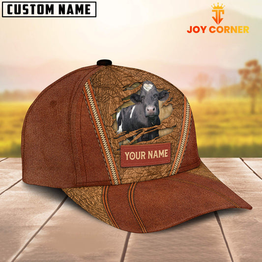 Joycorners Happy Holstein Customized Name Cap