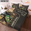 JoyCorners Tractor Like Someone Left The Gate Open Customized Name 3D Bedding Set