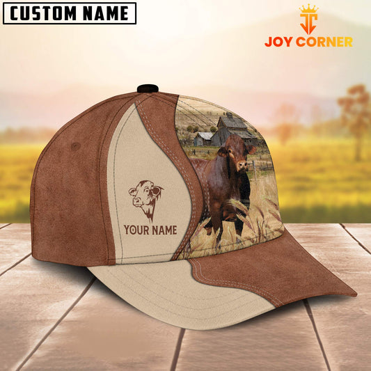 Joycorners Beefmaster Customized Name Choco Cap