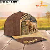 Joycorners Highland Cattle Customized Name Brown Farm Cap