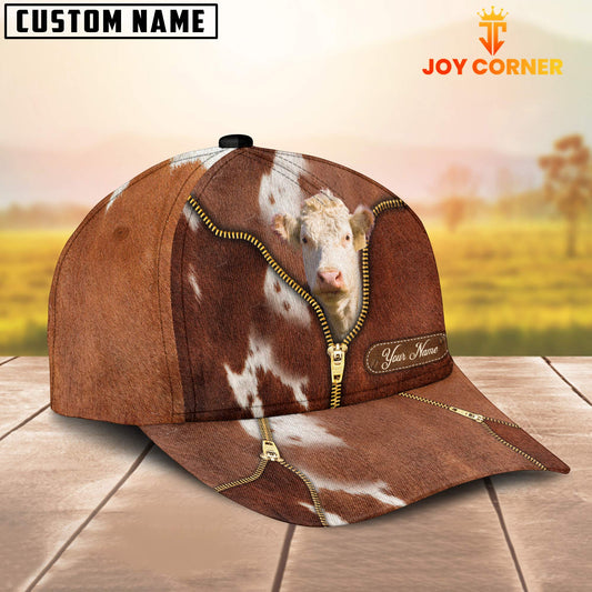 Joycorners Hereford Hair Color Customized Name Cap