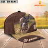 Joycorners Belted Galloway On The Farm Customized Name 3D Brown Cap