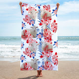 Sheep Hawaiian Inspiration Beach Towel