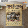 Joycorners Charolais God Says You Are Custom Name Bedding Set