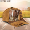 Joycorners Custom Name Shorthorn Cattle Cap TT7