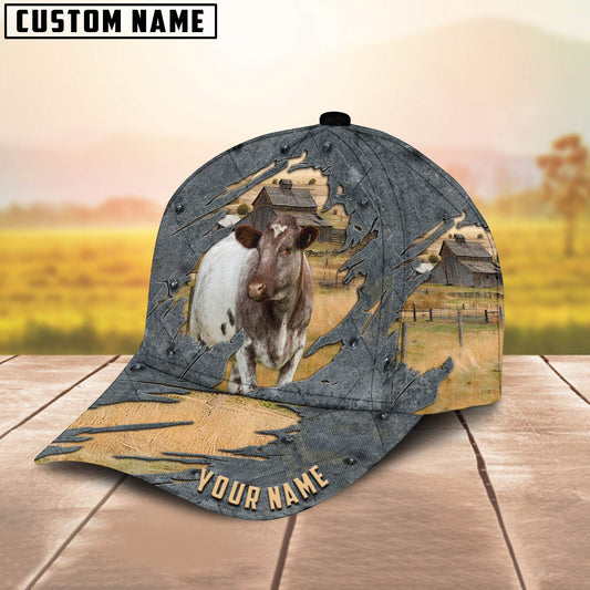 Joycorners Shorthorn Customized Name Cap