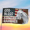 Joycorners GOD BLESS THE AMERICAN Appaloosa HORSE 3D Printed Flag