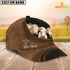 Joycorners Charolais No Horn Happiness Customized Name Cap