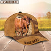 Joycorners Personalized Name Santa Gertrudis Cattle Cap