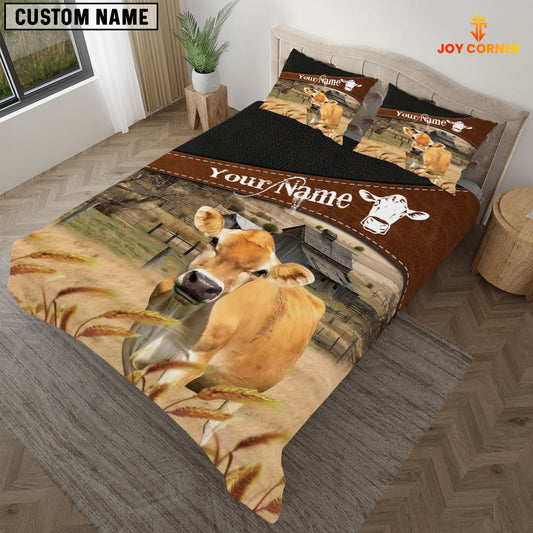 JoyCorners Jersey On The Field Customized Name 3D Bedding Set