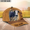 Joycorners Linebacker Cattle Custom Name Retro Cap