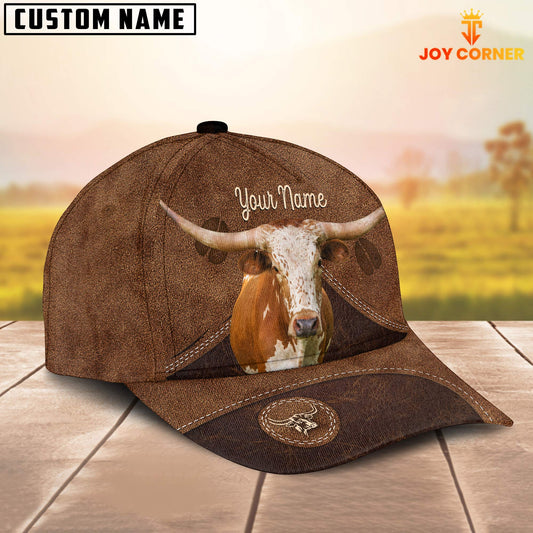 Joycorners Best Texas Longhorn Ever Customized Name Cap