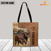 Joycorners Beefmaster Custom Name 3D Tote Bag