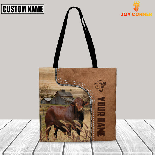 Joycorners Beefmaster Custom Name 3D Tote Bag