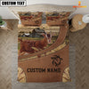 Joycorners Custom Name Goat On Farm Bedding Set