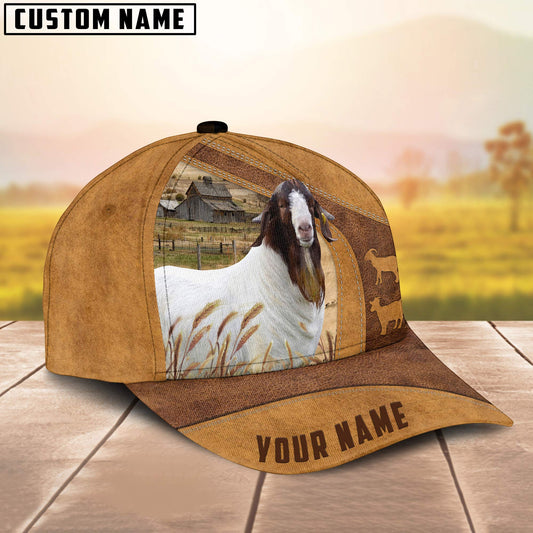 Joycorners Boer Goats Custom Name Retro Cap
