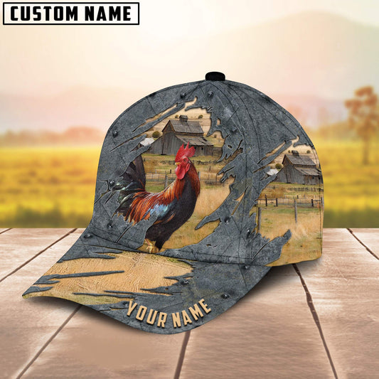 Joycorners Chicken Customized Name Cap