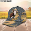 Joycorners Hereford Customized Name Cap