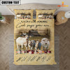 Joycorners Charolais No Horn God Says You Are Custom Name Bedding Set