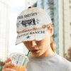 Joycorners Custom Text Simmental Cattle Ranch All Printed 3D Cap