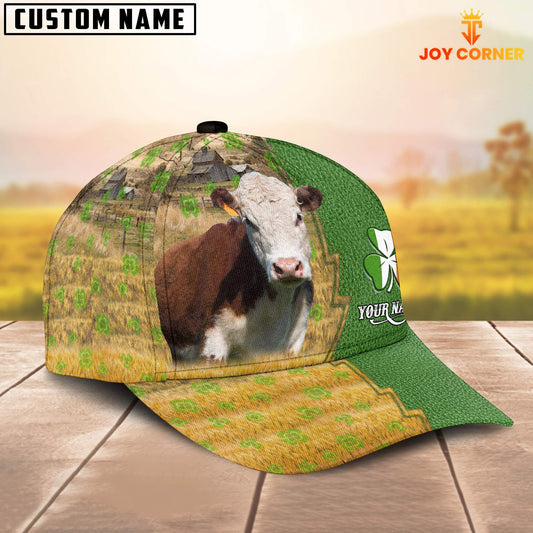 Joycorners Hereford Custom Name Patrick Day Cap