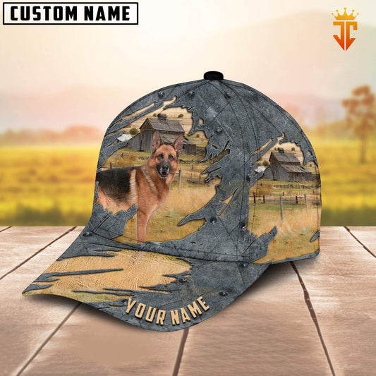 Joycorners Shepherd Dog Customized Name Cap