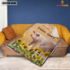 Joycorners Pig Custom Name - Always Stay Humble and Kind Blanket