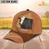 Joycorners Black Hereford Lover Customized Name 3D Cap