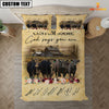 Joycorners Black Angus God Says You Are Custom Name Bedding Set