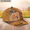 Joycorners Custom Name Duroc Pig Cap TT18