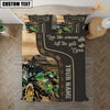 JoyCorners Tractor Like Someone Left The Gate Open Customized Name 3D Bedding Set