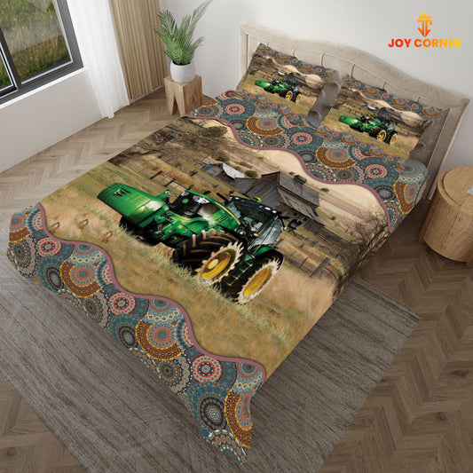 JoyCorners Tractor Vintage 3D Bedding Set