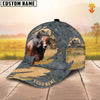 Joycorners Red Brahman Customized Name Cap