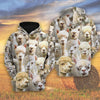 Joycorners Herd Of Llamas All Over Printed 3D Shirts