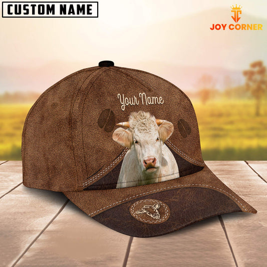 Joycorners Best Charolais Ever Customized Name Cap