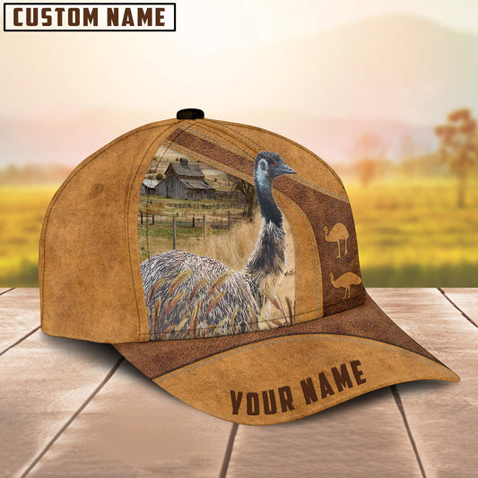 Joycorners Personalized Name Emu Cap