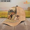 Joycorners Jersey Farming Light Brown Customized Name Cap