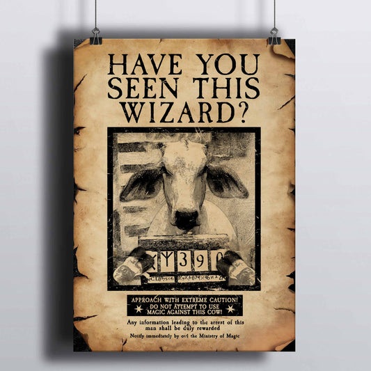 Joycorners Brahman The Wizard Portrait Canvas