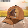 Joycorners Horse Lover Customized Name 3D Cap