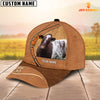 Joycorners Shorthorn Lover Customized Name 3D Cap