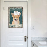 Joycorners Corgi All Printed 3D Metal Sign