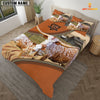 Joy Corners Texas Longhorn On The Farm Customized Name 3D Bedding Set