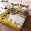 Joycorners Personalized Name Boer Cattle On The Farm 3D Bedding Set