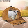 Joycorners Personalized Name British White Park Cattle Cap