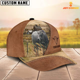 Joy Corners Cattle of Laurie Customized Name Brown Cap