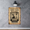 Joycorners Hereford The Wizard Portrait Canvas
