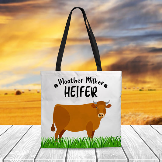 Joycorners Gelbvieh Cattle All Over Printed 3D Tote Bag
